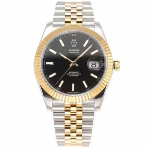 Montre de plongée mécanique de haute qualité personnalisée en acier inoxydable 904L, boîtier en saphir, mouvement 3235, automatique de luxe, résistante à l'eau 100 m - Product Image 2