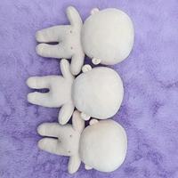 Poupée en coton de 20 cm, corps uni, figurines d'action sans broderie, attributs, image de figurine étoile, poupée lisse