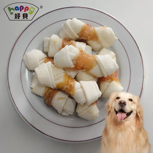 कारखाने थोक 2.5 "चिकन और काउडहिड हड्डी राव्ड कुत्ते के लिए स्वस्थ प्राकृतिक दांत स्नैक प्राकृतिक दंत चिग कुत्ते के लिए उपचार - Product Image 1