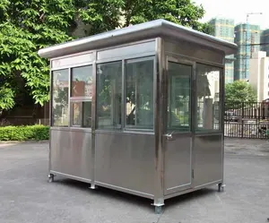 CE certificated small prefab house for security room and guard room