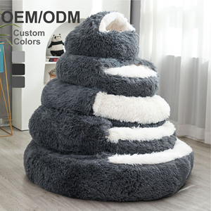2024 recién llegados <span class=keywords><strong>Cat</strong></span> Cave con capucha cubierta de lujo cama cómoda para perros para dormir - Product Image 1