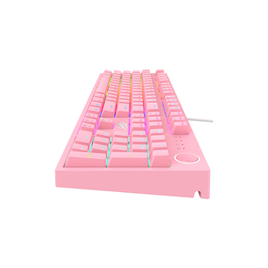 Teclado Mecánico para Juegos KB871L <span class=keywords><strong>Havit</strong></span> de 104 Teclas, con Cable USB, Colorido RGB Rosa, para PC - Product Image 4