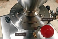 Broyeur colloïdal de laboratoire haute vitesse pour cosmétiques, pâte de sésame et beurre de cacahuète de qualité alimentaire, machine de traitement des noix