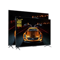 Usine OEM 50 pouces sans cadre Smart TV UHD 4K LED TV Télévision à écran plat TV 50 ''Android pour la maison Hôtel