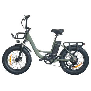 Vélo Électrique Urbain à Cadre en Alliage d'Aluminium, 7 Vitesses, Batterie Lithium 48V 500W, Roue Arrière 20 Pouces – Vente Flash Entrepôt UE - Product Image 2