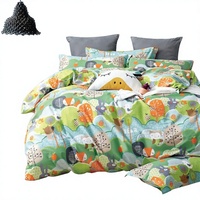 Tissu Brocart Imprimé 100% Coton 40*40, Motif Animalier Pastoral, Ignifuge, Enduit PA, Lourd, pour Textile de Maison et Draps de Lit