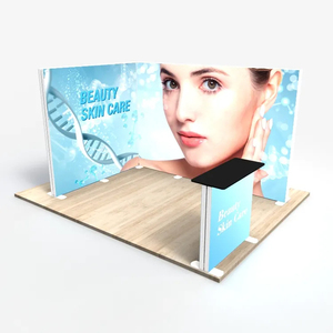 TianLang Display Booth Exposición Ropa Seg Light Box Island Booth Led Fabric Light Box Trade Show Booth - Product Image 6
