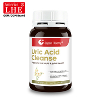 Capsules personnalisées Shecome pour la détoxification de l'acide urique avec vitamines pour adultes – Soutien quotidien pour la purification des reins – Complément pour la détoxification de l'acide urique