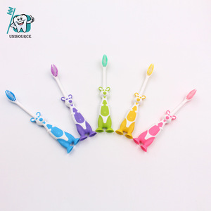 Cepillos de dientes para niños con diseño de animales de dibujos animados, cerdas suaves y coloridas, fácil agarre para niños, cepillo de dientes manual JSM-L247 - Product Image 1