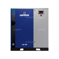 Compresseur d'air à vis Atlas Liutech L22 L55 à faible bruit, 22 kW, 55 kW, compresseur d'air à vis professionnel, fabrication de compresseurs d'air industriels