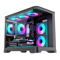 Ventilateurs de refroidissement pour ordinateur Lovingcool, nouvelle conception personnalisée, vente en gros, DC 12V ARGB 120mm, refroidisseur de boîtier PC, ventilateur LED RGB