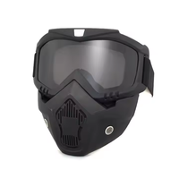 Lunettes réglables avec protection anti-buée et coupe-vent pour les sports de plein air et la conduite
