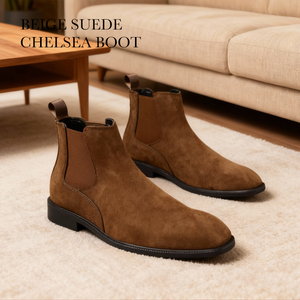 Botas Chelsea de Lujo Personalizadas para Hombre, Estilo Occidental, Zapatos de Vestir para Otoño e Invierno, Talla Grande - Product Image 3
