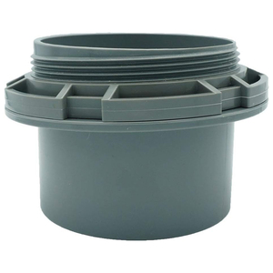 Prise murale double filetée Kansaikako avec inclinaison (100A) - Prise murale en PVC avec inclinaison de 3 degrés - Product Image 1