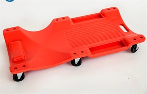 Chariot <span class=keywords><strong>de</strong></span> mécanicien roulant en plastique pour réparation automobile, vente en gros d'usine - Product Image 3