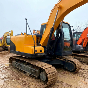 Excavatrice sur chenilles Hyundai R110 d'occasion, 11 tonnes, de taille moyenne, machine de construction hydraulique fiable, vente - Product Image 1