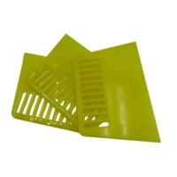 Spatule en plastique de qualité DIY pour papier peint, outils de construction pour le collage, raclage, application de mastic et lissage du papier peint, garantie 3 ans