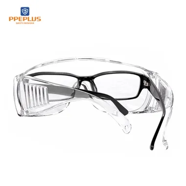 نظارات أمان خفيفة الوزن حاصلة على شهادة CE ومضادة للضباب وتلبي المعايير القياسية لحماية العين ANSI Z87.1