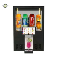 Mini-bar mobile automatique Magic pour 13 bouteilles de tequila – Distributeur de boissons réfrigérées avec robinet – Machine à liqueur froide à vendre
