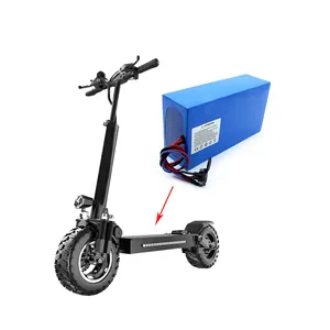 Şarj edilebilir elektrikli scooter paketi 500w 400w 36v 48v 60v 12ah 13ah 21ah 28ah 50ah elektrikli scooter pil lityum pil