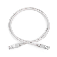 Cordon de brassage Ethernet Cat6 FTP personnalisé de 1,2m à 1,8m, avec connecteurs RJ45, câble en cuivre toronné 23/24 AWG et gaine LSZH – Vente chaude usine
