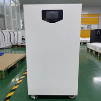 Sistema de Almacenamiento de Energía Solar Portátil con Batería LFP de 16.07kWh y 51.2V, con Ruedas, Interruptor de Circuito, Bluetooth, WIFI y Monitoreo Inteligente