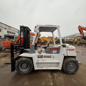 Chariot élévateur TCM de haute qualité, chariot élévateur 50 tonnes, chariot élévateur TCM d'occasion 5 tonnes, hauteur de levage 3000 mm, bon état et prix bas, prêt à être expédié, 30 50 70 100 - Product Image 2