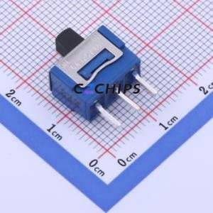 8SS1012-Z Slide Switch Through hole Component (THT) Switch Single Pole Double Throw Rectangle Pin Header PC Pin 13mm - Product Image 1