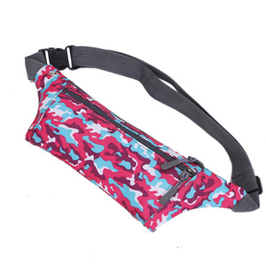 Großhandel Mode Maßgeschneiderte Damen Brusttasche Gürteltasche Hüfttasche Wasserdichte Tarnmuster Sport Gürteltasche Hüfttasche - Product Image 4