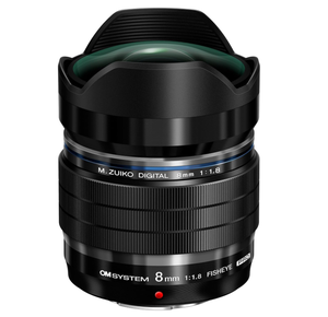 OM System M.Zuiko ED 8mm F1.8 Fisheye PRO Negro OM System M.Zuiko Digital ED 75mm F1.8 (Negro) - Product Image 1