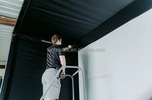 Tenda Golf <span class=keywords><strong>3</strong></span> lapis Anti-UV kain Oxford harga murah layar Simulator Golf proyeksi interaktif untuk <span class=keywords><strong>AR</strong></span> permainan Golf - Product Image 3