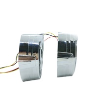 Système d'éclairage automobile LED 3.0 pouces, type sport, lentille de projecteur Angel Eyes pour BMW, état neuf, tension 12V
