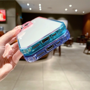 Pour Xiaomi <span class=keywords><strong>Redmi</strong></span> Note 12 PRO plus coque acrylique tpu hybride antichoc pour iphone dégradé de couleur coque de téléphone - Product Image 3