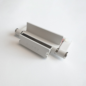 [NO-KOONG] No Drilling Magnetic Hinge Gray compact body design Door Stopper Hinge prevents wall impact safely - Product Image 3