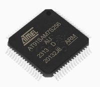 Microcontrôleur IC 16/32 bits 55 MHz 256 Ko Flash 64 LQFP AT91SAM7S256D-AU AT91SAM7S256DAU