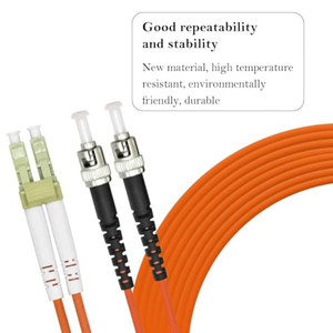 <span class=keywords><strong>สาย</strong></span>แพทช์ไฟเบอร์ OEM ODM ยาว 1 เมตร LC to ST 1 ม. 328 ฟุต มัลติโหมด ดูเพล็กซ์ 50/125um OM2 <span class=keywords><strong>สาย</strong></span>จัมเปอร์ไฟเบอร์ LCUPC-STUPC สีส้ม - Product Image 5