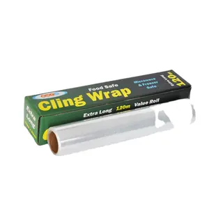 Oem food grade transparent plastic wrap eco nontoxic cling wrap