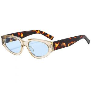 <span class=keywords><strong>2025</strong></span> gafas de sol Retro de moda para mujer, nuevo diseño de estilo personalizado, marco de marca UV400, lentes de moda, Material de PC - Product Image 5