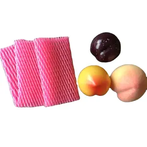 Epe pomme fruit rouge blanc bleu sac pour ail maille mousse rouleau filet d'emballage