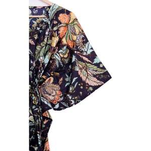 Kaftan 100 % coton fait main pour femme, imprimé indien, style ample, idéal pour l'été et les tenues décontractées, parfait pour se détendre au printemps - Product Image 2