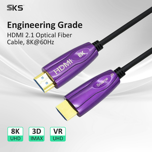 8K 光纤电缆 60Hz 48Gbps 高速 PVC 电缆，适用于电视、PS5、Xbox Series X、电脑显示器、IOS、打印机、麦克风 - Product Image 3