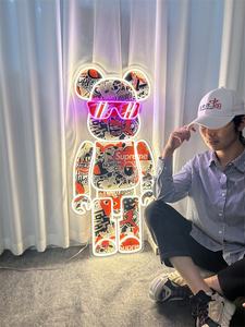 שחבור רצועת פרסומת קישוט Led בר אור ניאון סימן Flex 12V עם מותאם אישית שלט ניאון אותיות ניאון מכתבים - Product Image 4