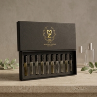 Coffret cadeau de fragrance enchanteresse imprimé sur mesure Vente en gros Échantillon de 8ml Coffret de découverte de parfum pour mini testeur de parfum