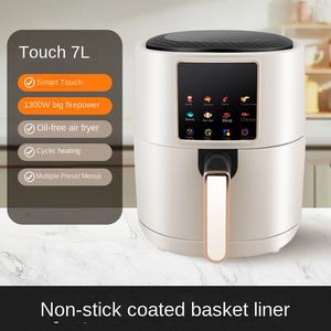 Friteuse à air en acier inoxydable >6L, affichage numérique, multifonction, four sans huile, manuel français, utilisation domestique, camping-car - Product Image 6