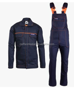 סט מעיל ומכנסיים לגברים FR |   88% כותנה 12% ניילון |   תקן NFPA 2112 |   דוגמית זמינה - Product Image 4