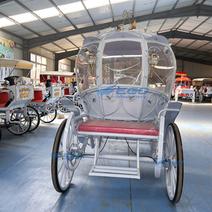 Professional Factory Customization Wedding Carriage for Unique Celebrations Whimsical <b>White</b> <b>Pumpkin</b> Carriage - Product Image 6