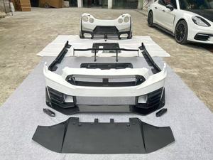 Kit carrosserie en fibre de carbone pour <span class=keywords><strong>Nissan</strong></span> <span class=keywords><strong>GTR</strong></span> R35 Facelift vers Nismo 2024, pièces automobiles, pare-chocs avant et arrière, spoiler, ajustement parfait à 100 %, directement de l'usine - Product Image 6