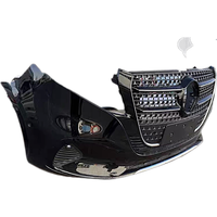 Pare-chocs de voiture avec grille et lampe LED pour Mercedes Benz Classe V Vito 2019+ W447, mise à niveau au style W448 avec phare LED