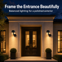 Lampe LED en forme de champignon pour pelouse, éclairage extérieur décoratif et pratique, résistant aux intempéries, pour porche, terrasse, garage, applique murale