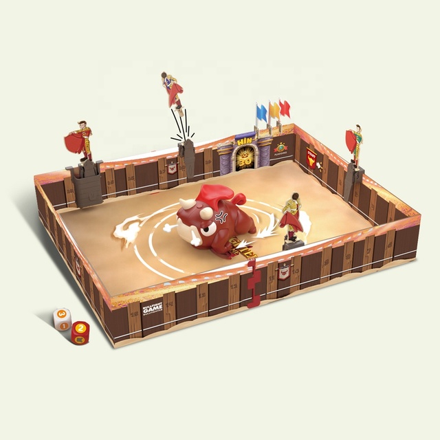 New Arrivals Bullfighter Board Game Bullfighter Arena Toy Family Party Interaction Desktop Games Chess for Kids Logical Thinking